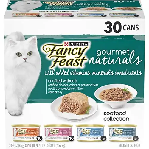 Purina Fancy Feast Натуральный влажный корм для кошек