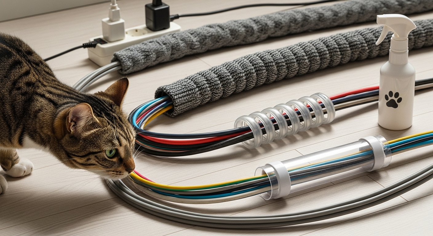 Как сделать кабели, защищенные от кошек: все, что вам следует знать