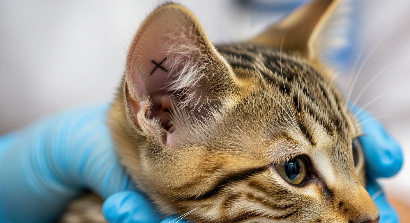 Все ли ветеринары татуируют кастрированных котят?