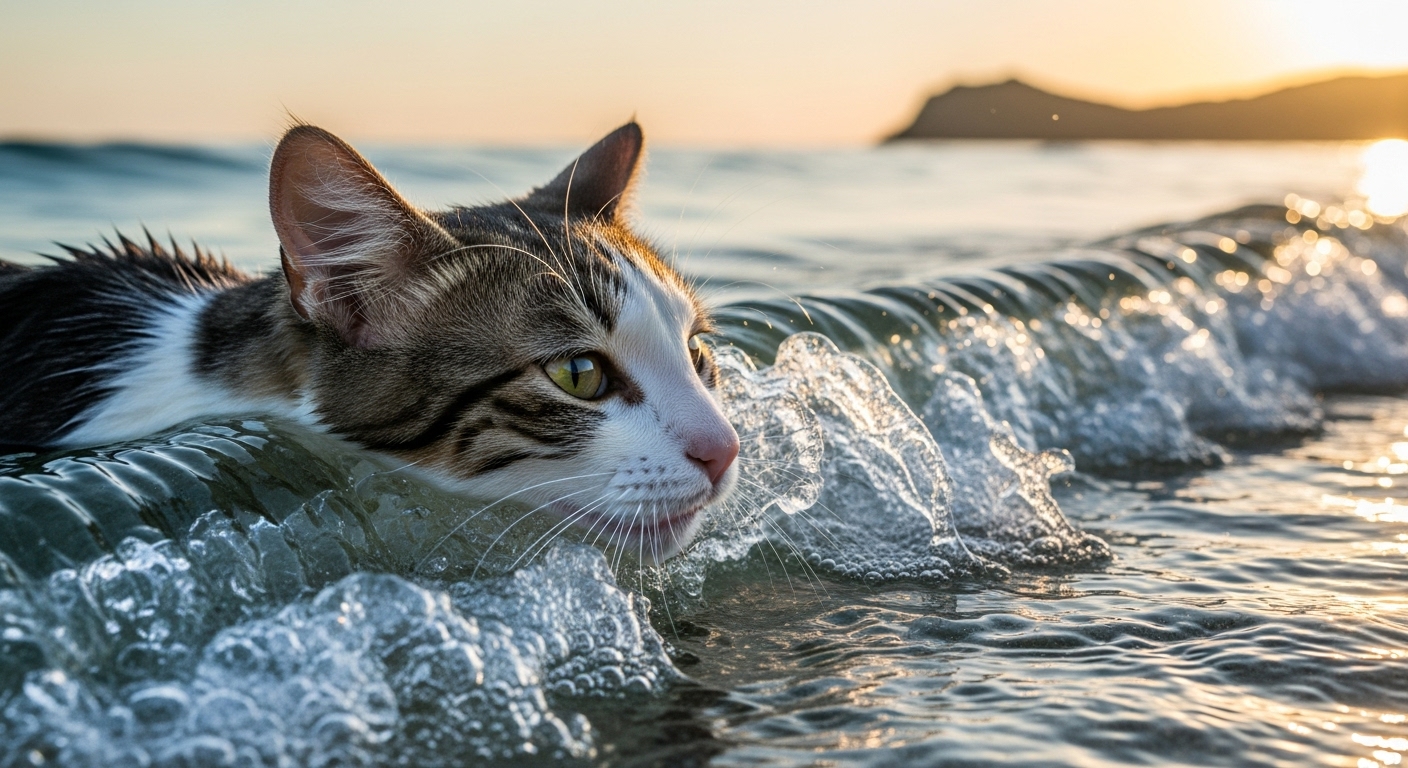 Могут ли кошки пить морскую или соленую воду?  Этот ответ меня удивил
