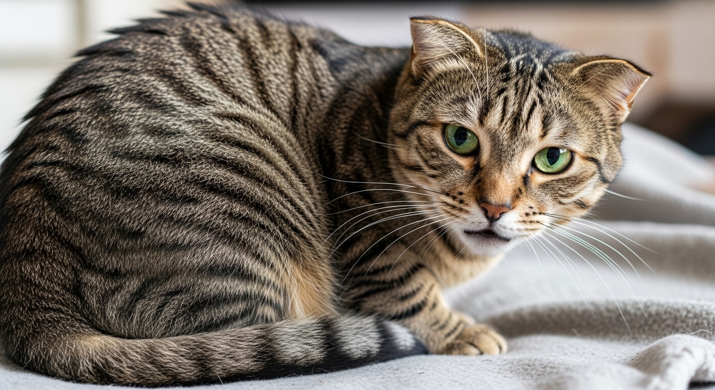 Симптомы тревоги у кошек