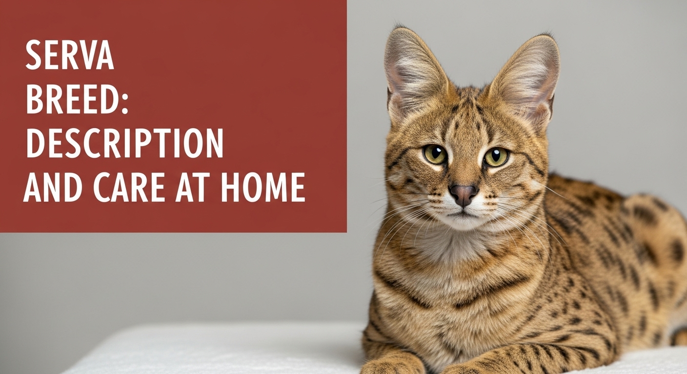 Порода кошек Сервал: описание и содержание дома