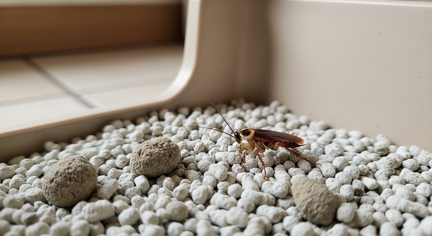 Привлекают ли тараканов кошачий туалет?